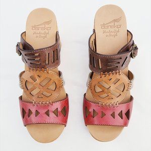 Dansko Oralee Multi-Color Sandals